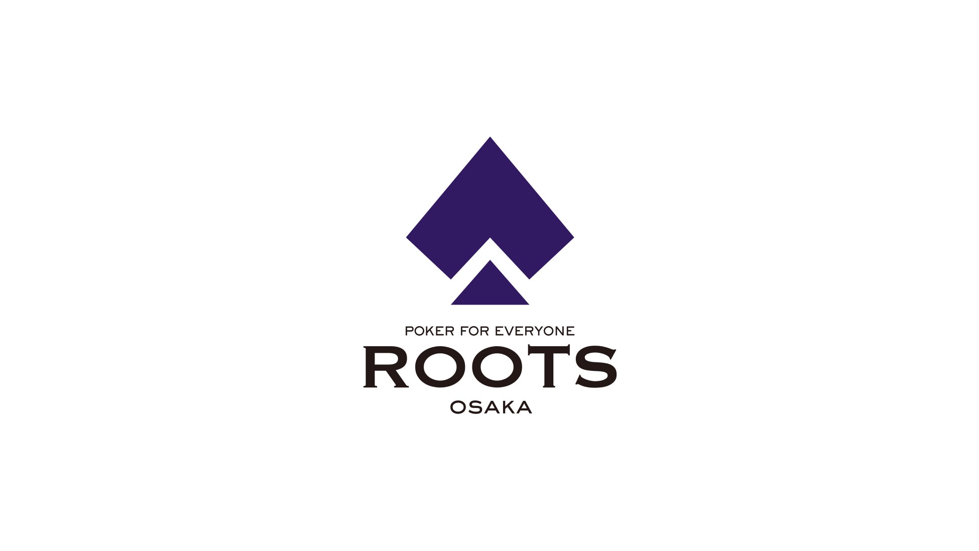 ROOTSが「大阪」に初進出！東京・渋谷で大人気の国内最高峰ポーカールームが「なんばパークス」に2023年夏オープンのサブ画像1_ROOTS OSAKAのロゴ