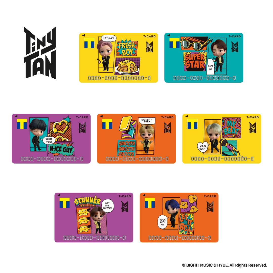 BTSのキャラクター「TinyTAN」のTカード2023.verは「Butter」衣装デザイン！のサブ画像2