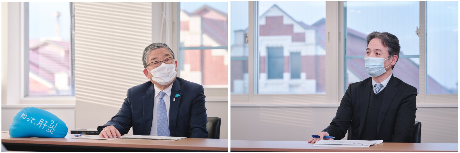 肝炎対策広報大使の徳光 和夫氏が京都府の歯科・医科医療機器メーカー 株式会社モリタ製作所を訪問「ウイルス性肝炎について、理解を深めて」のサブ画像2