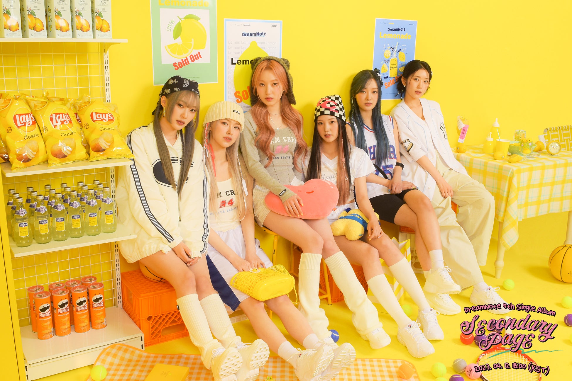 韓国ガールズグループDreamNoteがタイトル曲「Lemonade」のケミ爆発コンセプトフォトを公開！のサブ画像1