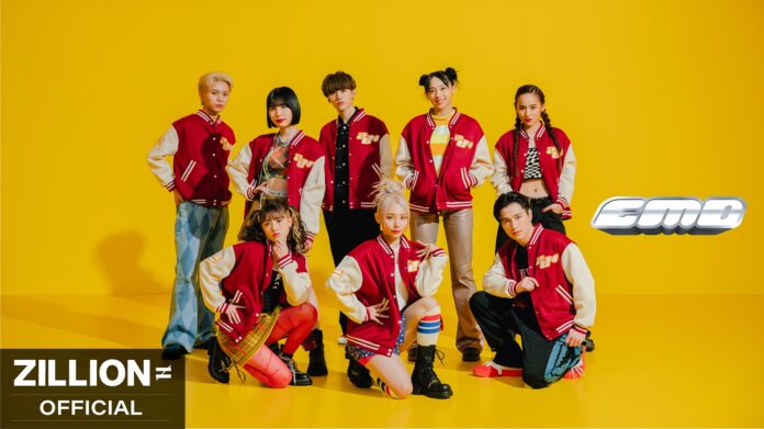 男女8人組ダンスボーカルグループ・ZILLION、メジャーデビュー曲「EMO」のMVがプレミア公開決定！のメイン画像