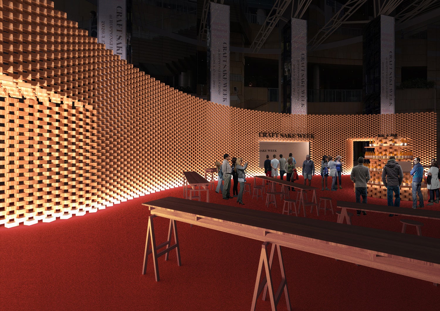 J-WAVE『TOKYO M.A.A.D SPIN』が中田英寿オーガナイズの日本酒イベント「CRAFT SAKE WEEK 2023」の音楽を全面プロデュース！ライブや公開収録を実施のサブ画像2_(C)Atelier Tsuyoshi Tane Architects