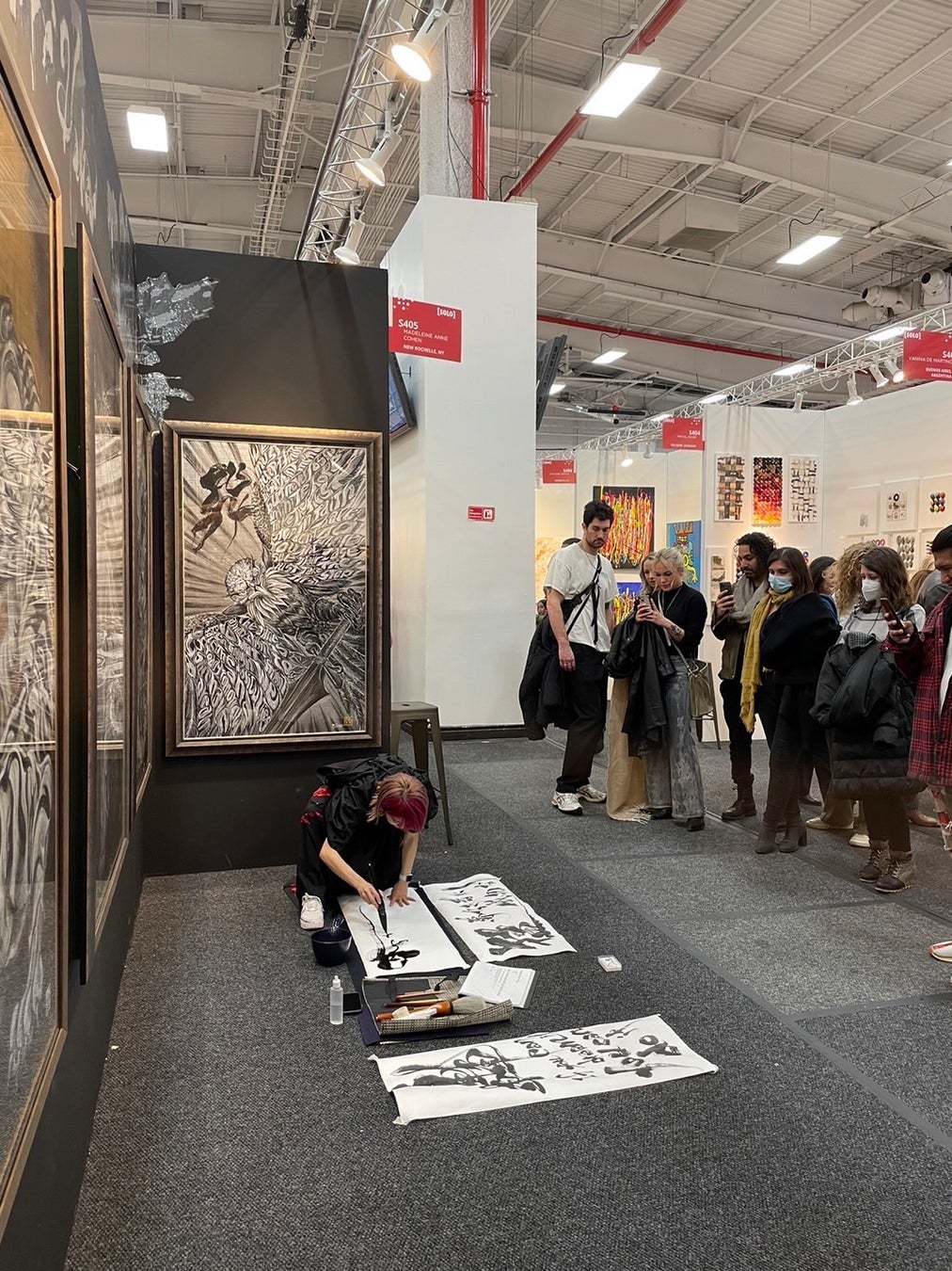 書道アーティスト 原愛梨・世界最大のアート市場 『Artexpo New York 2023』 に初出展し【BEST SORO exhibitor】を受賞のサブ画像2