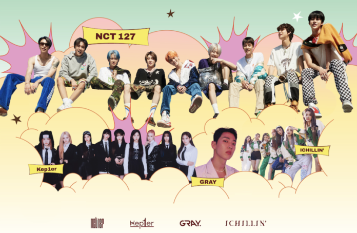 NCT 127, Kep1er, GRAY, ICHILLIN’ら豪華K-POPアーティスト出演「M(a)y Concert」をCHET Groupがバンコクで共同主催のメイン画像