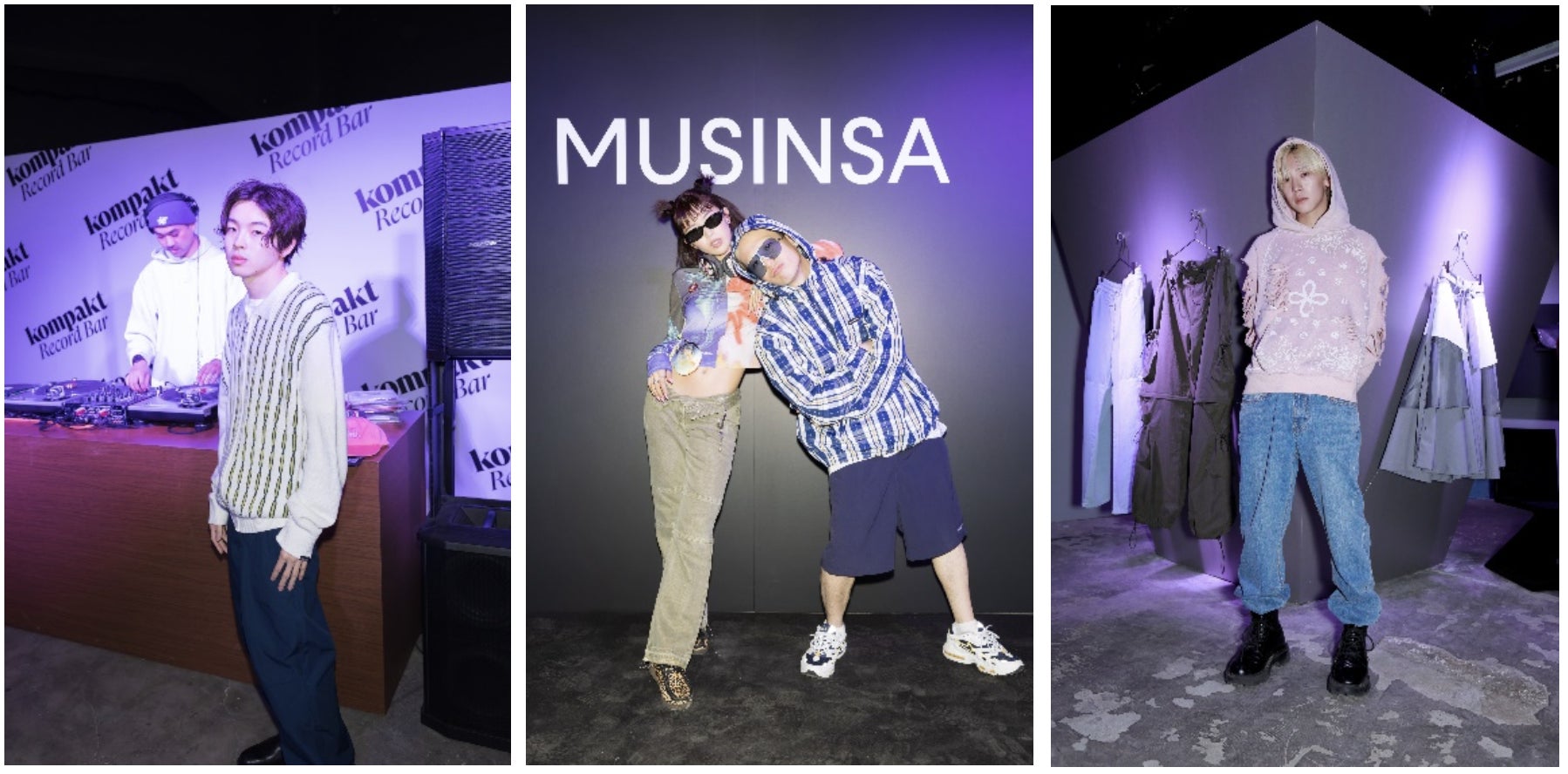 日本初開催！韓国 No.1のファッションストア「MUSINSA」がファッションの街、原宿に「MUSINSA POP-UP STORE」を期間限定オープンのサブ画像8_imase／Hina Yoshihara、$HOR1／久保田 有人