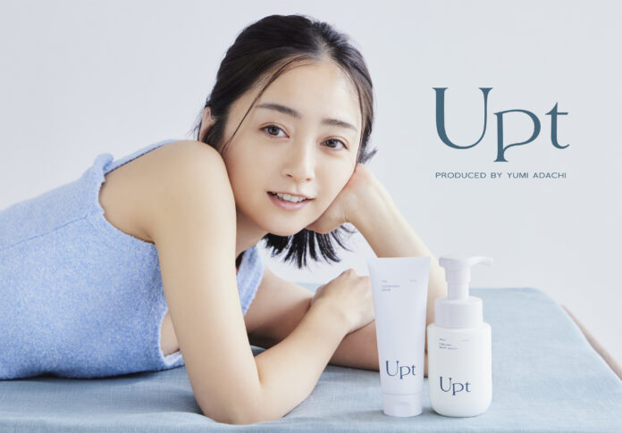 安達祐実プロデュースブランド「Upt（ウプト）」より待望の新商品が4月24日(月)登場！第二弾は「手軽な落とすケア」を叶える、クレンジングバームと泡洗顔料の2アイテムをラインナップ。のメイン画像