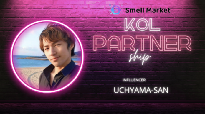 香りのデジタル化とSmell Marketプラットフォーム「Smell Market」のKOLにインフルエンサー内山さんを認定のメイン画像
