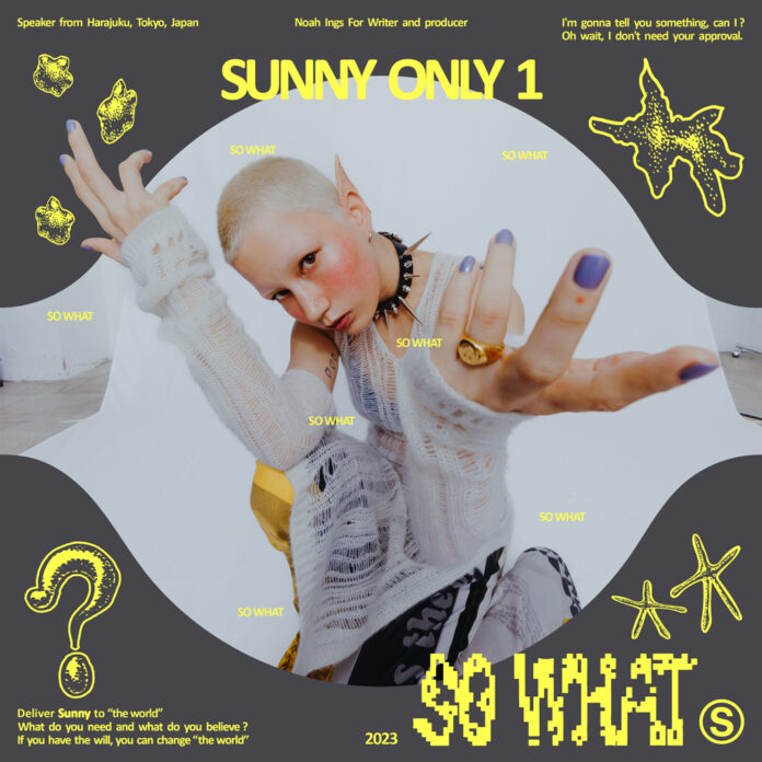 シンガーSUNNY ONLY 1、約2年ぶりの回帰作「so what?」をリリースのメイン画像