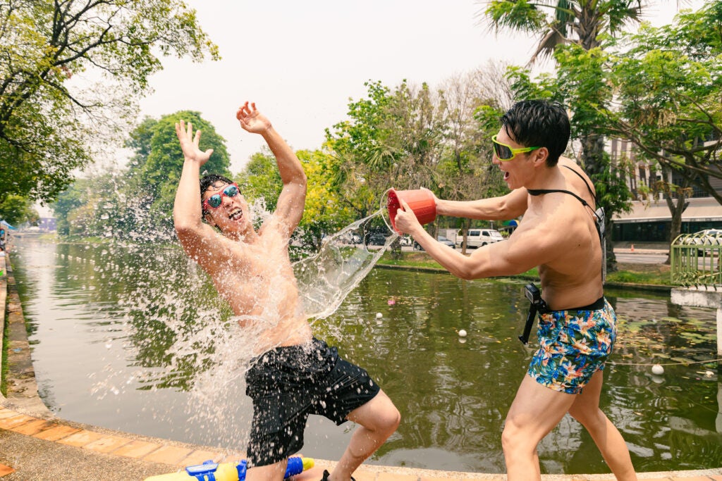 【祭×筋肉】マッスルプラスメンバーがタイ・ソンクランの水かけ祭りに参戦！「ソンクランのマッチョ in チェンマイ」のマッチョフリー素材を提供開始！นักกล้ามควาย in Chiangmaiのサブ画像9