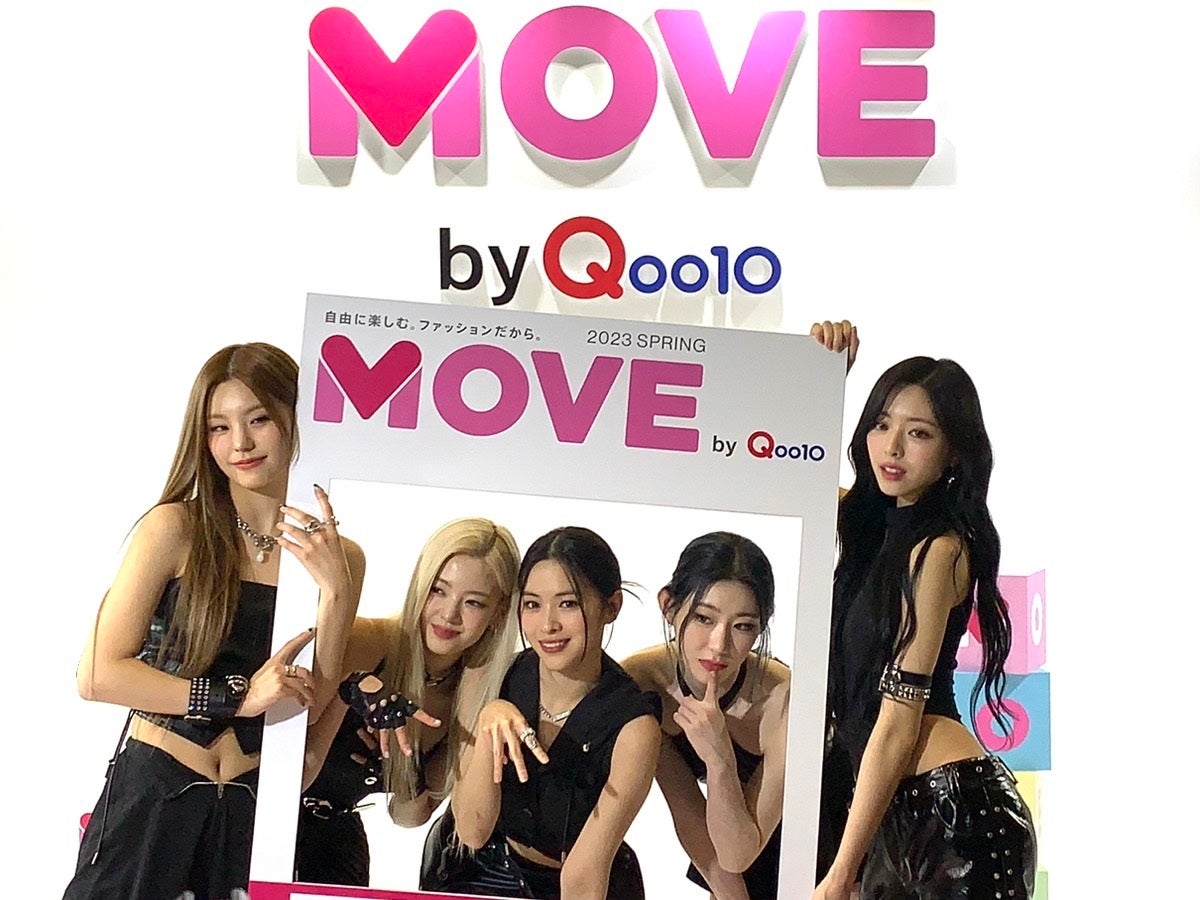 KCON JAPAN 2023「MOVE by Qoo10」ブースにITZYがサプライズで登場！のサブ画像1