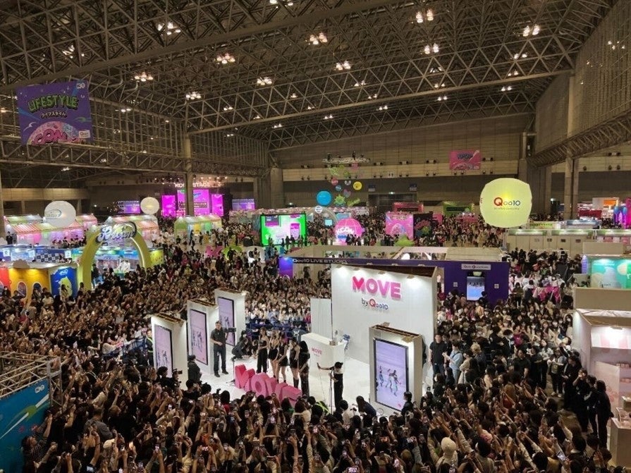 KCON JAPAN 2023「MOVE by Qoo10」ブースにITZYがサプライズで登場！のサブ画像2