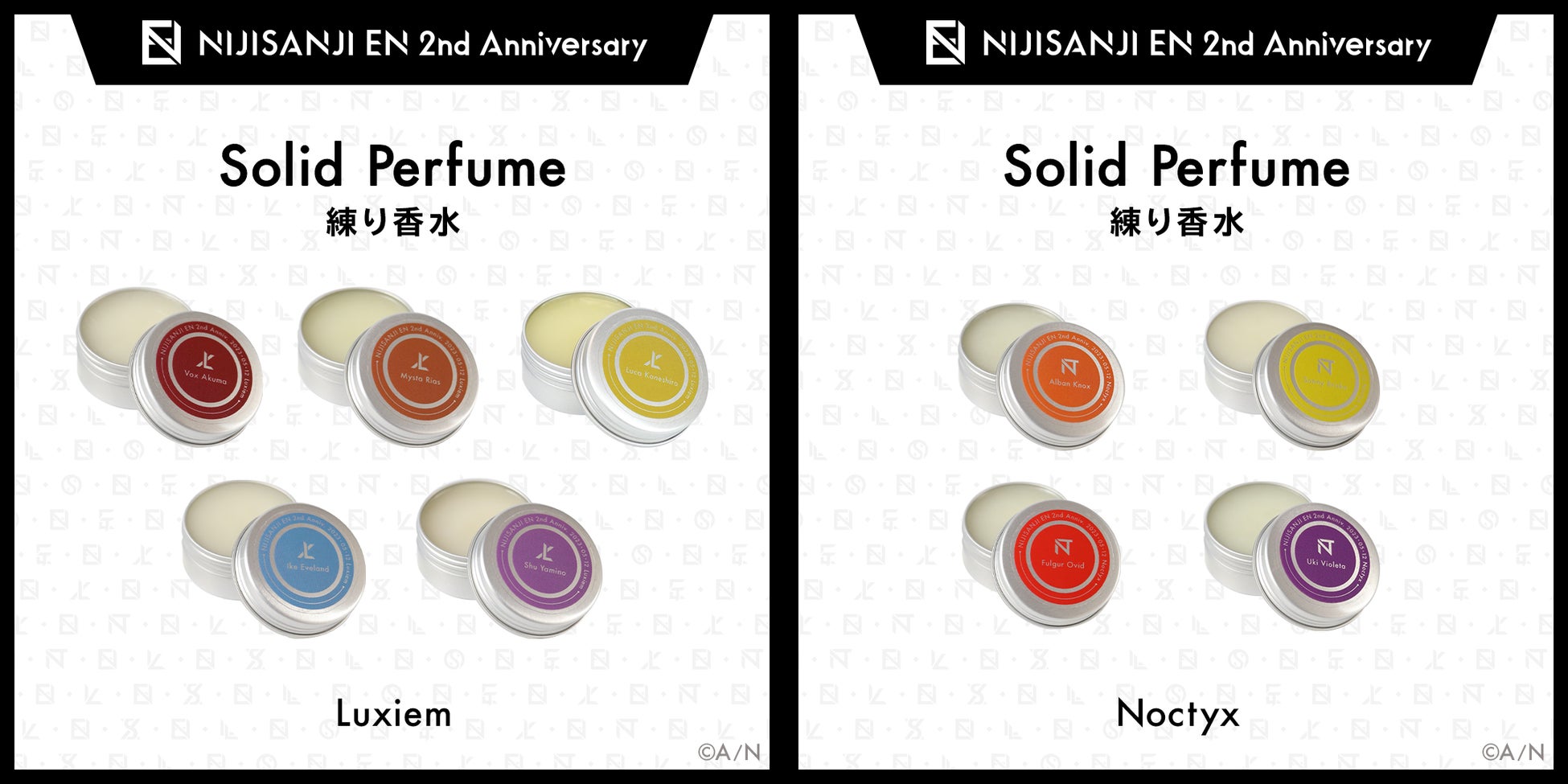 「NIJISANJI EN 2nd Anniversary」グッズが2023年5月12日(金)11時(JST)からにじストア・ENストアにて同時販売決定！のサブ画像7