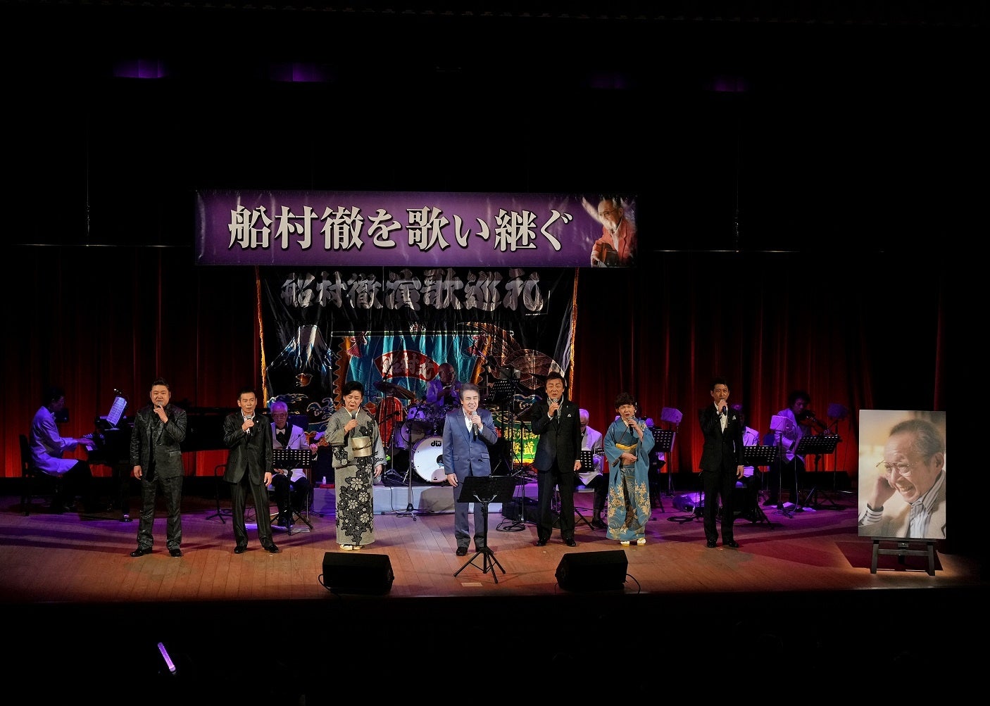 作曲家・船村徹さんの内弟子、鳥羽一郎、静太郎、天草二郎、走裕介、村木弾の５人が日光では最後の演歌巡礼コンサート。名曲全25曲を熱唱のサブ画像7
