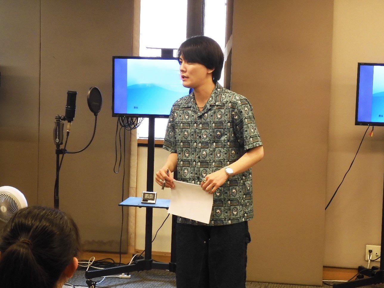 「プロセカ」出演の人気声優・今井文也さんが、母校AMGのアフレコ体験授業にて複数キャラをエンドレスで披露！？のサブ画像3