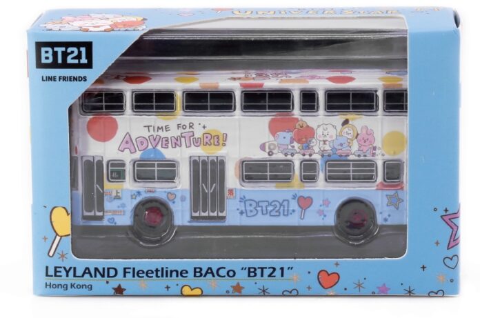 BT21 バスのミニカー販売開始のメイン画像