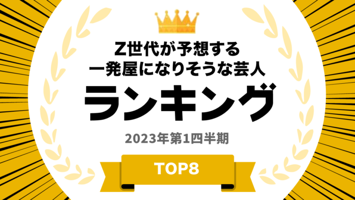 ​『タレントパワーランキング』が「一発屋の予感」イメージの芸人のランキングを発表！株式会社アーキテクトがスタートさせた、WEBサイト『タレントパワーランキング』ランキング企画第231弾！！のメイン画像