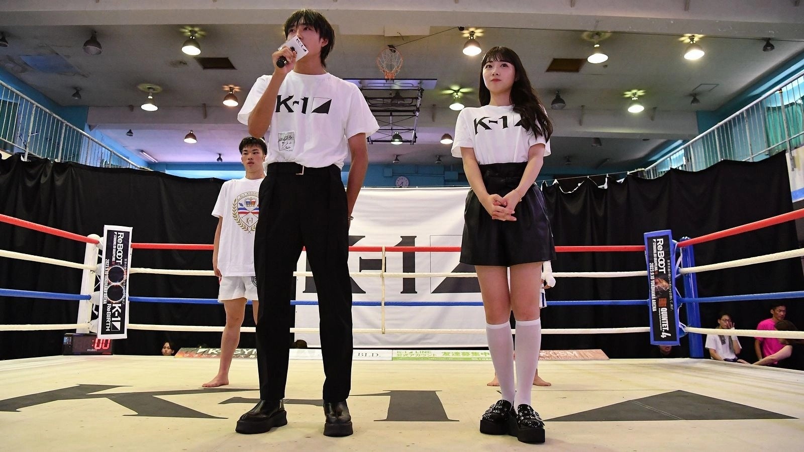 「K-1甲子園2023・東日本予選」応援サポーター・小浜桃奈さんが現役高校生たちの激闘をリングサイドで観戦！のサブ画像2