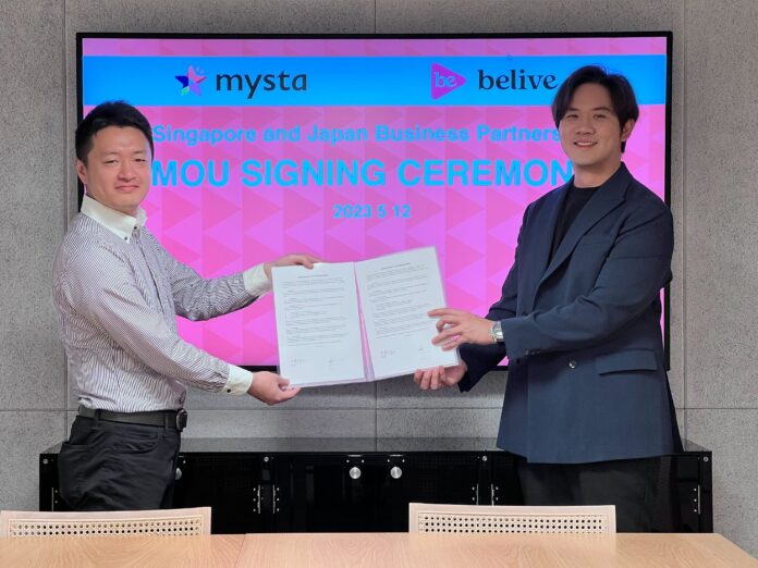 mysta株式会社、ライブ配信技術のBeLive Technologyとパートナーシップを締結。革新的なライブ動画ストリーミングサービスを日本で展開のメイン画像