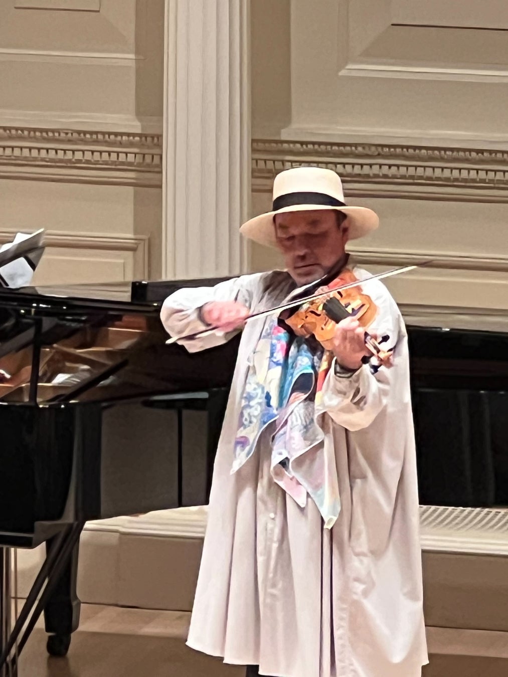 世界的なヴァイオリン奏者である古澤巖 の7月18日「カーネギーホール・ウェイルリサイタルホール」公演がソールドアウト！満員のニューヨークの聴衆を魅了しました。のサブ画像3
