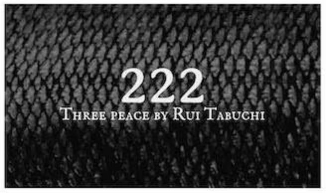 2.5次元俳優で活躍する田淵累生のジュエリーブランド「222 THREE PEACE」スリーピースをFUN UP inc.が製造運営サポートの元本格リリースのサブ画像1
