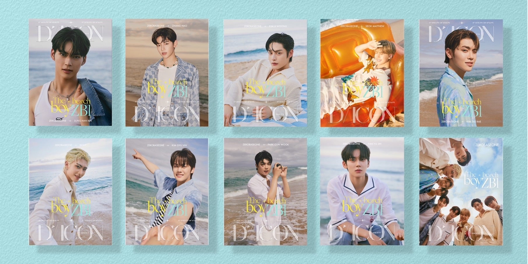 【期間限定で大ヒット販売中！】新K-POPグループ・ZEROBASEONEの写真集『The beach boyZB1』購入で「メンバー直筆サイン入りチェキ」が抽選で当たる！のサブ画像2