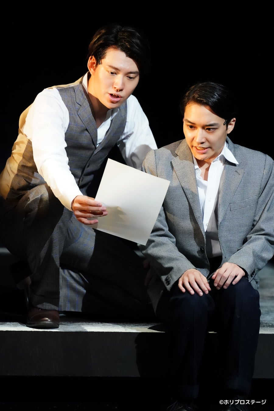 【舞台写真・ダイジェスト映像・コメント】ミュージカル『スリル・ミー』全ペア初日開幕！【栗山民也演出】のサブ画像11_左）彼役：山崎大輝／右）私役：松岡広大