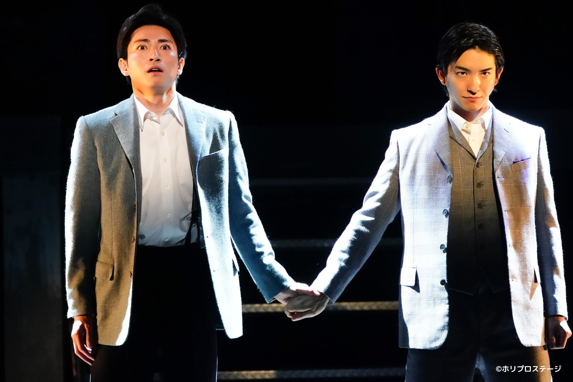 【舞台写真・ダイジェスト映像・コメント】ミュージカル『スリル・ミー』全ペア初日開幕！【栗山民也演出】のサブ画像7_左）私役：木村達成／右）彼役：前田公輝