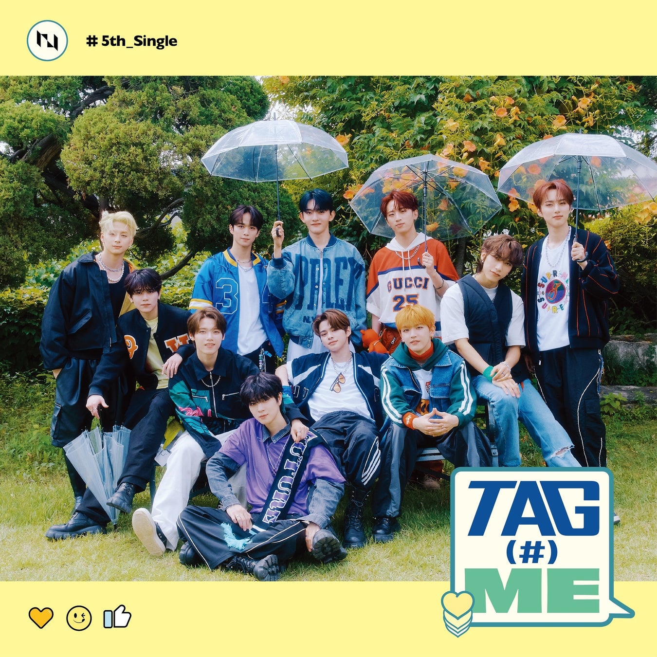 “INI”10月11日発売 5TH SINGLE 『TAG ME』収録4曲の音源を一部初公開！のサブ画像2