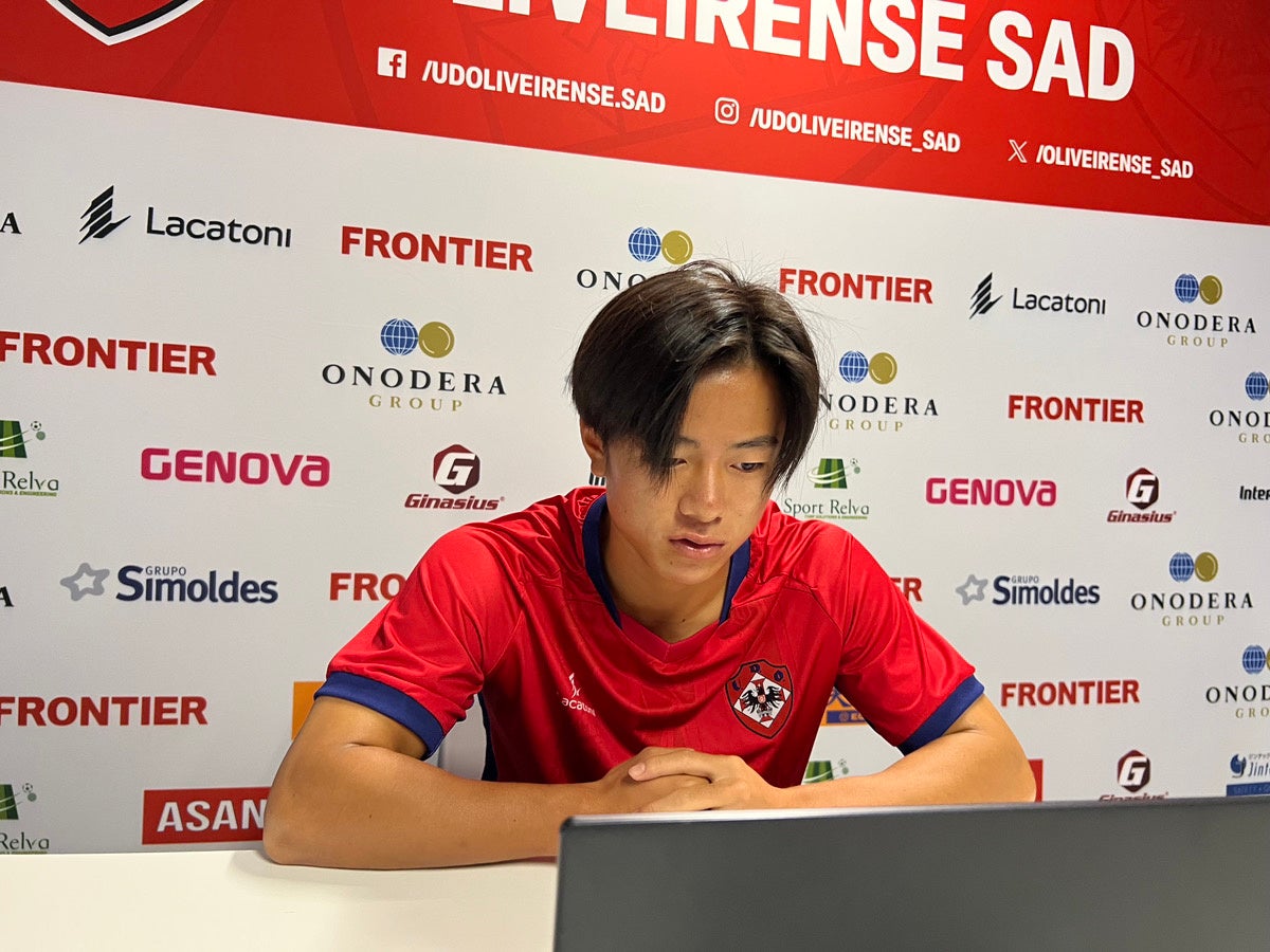 UDオリヴェイレンセが、横浜FCから期限付き移籍加入の永田 滉太朗 選手のオンライン記者会見を実施しました。のサブ画像1