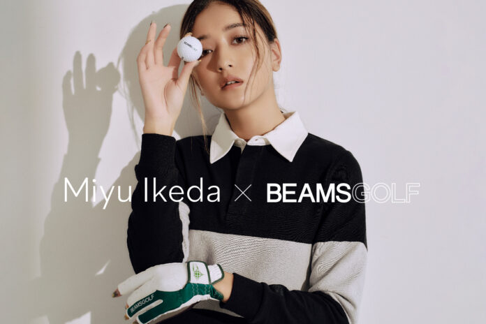 ”みちょぱ ”ことモデルの池田美優と〈BEAMS GOLF〉初のコラボレーションが発売のメイン画像