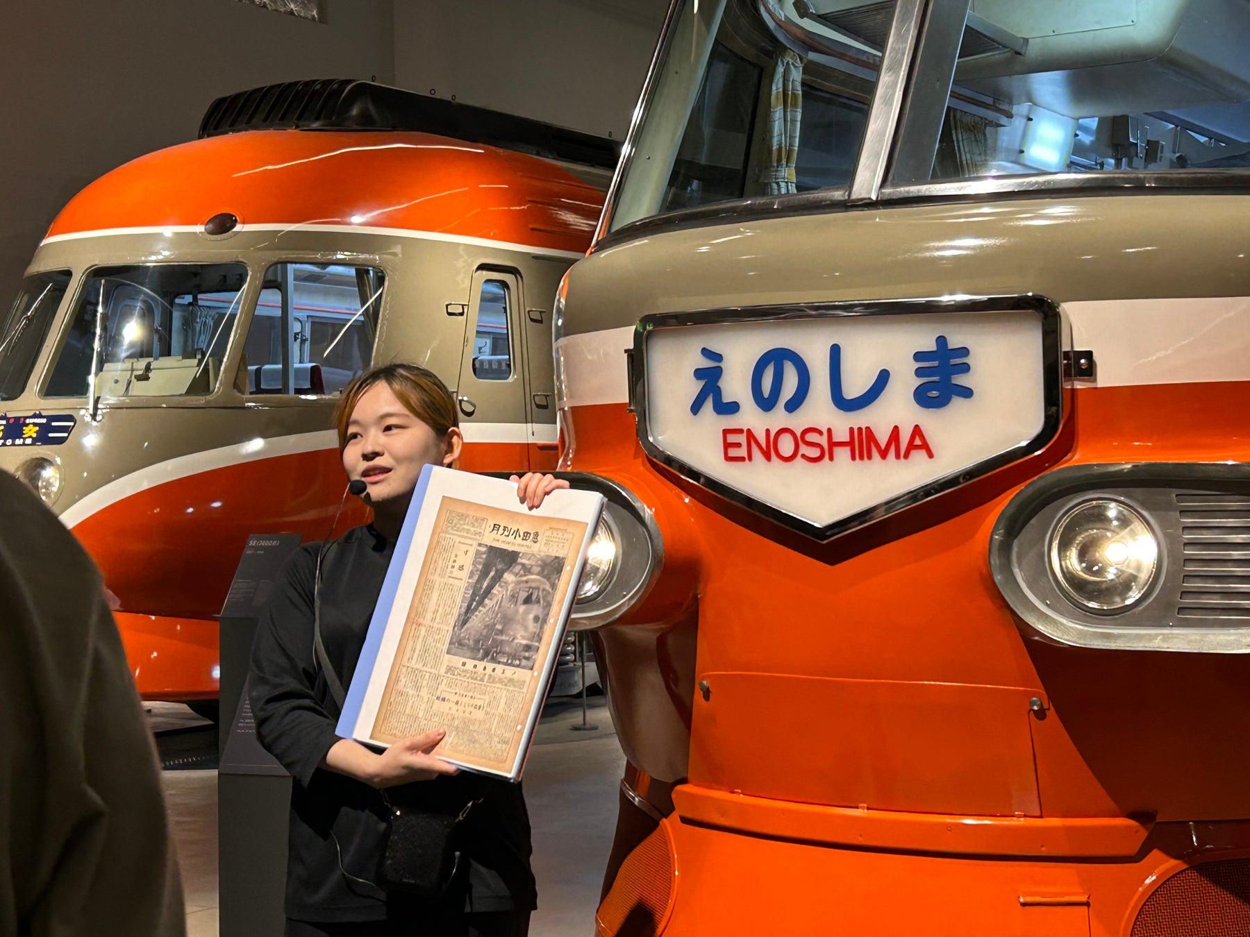 時代を超えて55年ぶりのコラボレーション、11月1日から「ロマンスカーNSE60th記念展示 ウルトラセブンとロマンスカー・NSEが生まれた時代」を開催のサブ画像3_ガイドツアーイメージ