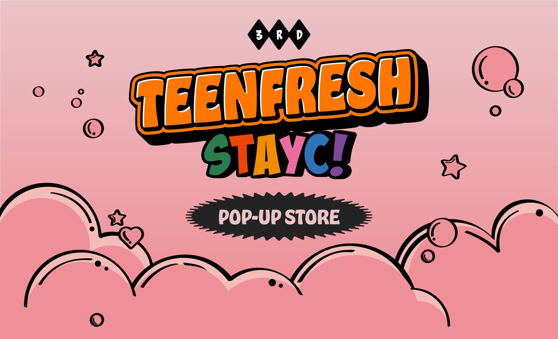 人気K-POPガールズグループ『STAYC』のPOP-UP STOREを10月13日から『animate Import Shop』で開催！　限定商品の販売や特典もプレゼント！のサブ画像1