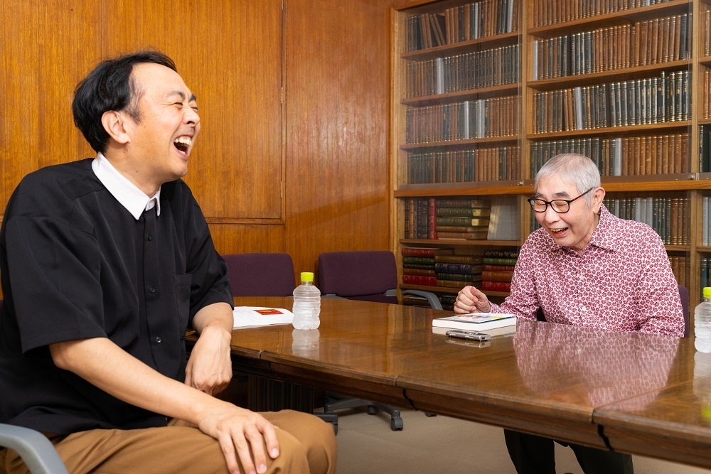 「蛭子さんは恩人なんです…」8年ぶりの対話が実現！　アンガールズ田中卓志さんと蛭子能収さんの対談が特別公開のサブ画像2_（C）新潮社