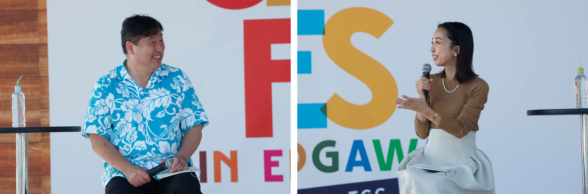 【SDGs FES in EDOGAWA supported by TGC】イベントレポート Vol.2- 2歳のランウェイウォークに大人顔負け！エハラ家ファミリーが、自宅さながらの雰囲気で登場！のサブ画像5