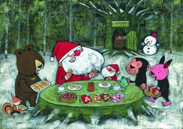 人気声優 花江夏樹さんによる読み聞かせが楽しめるビスコオリジナルのクリスマス絵本動画「森のビスコ屋さん」を11月14日（火）より公開のメイン画像