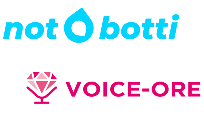 副音声プラットフォーム『not botti』とバーチャル声優プロダクション『ぼいそーれ』がコラボ決定！のメイン画像