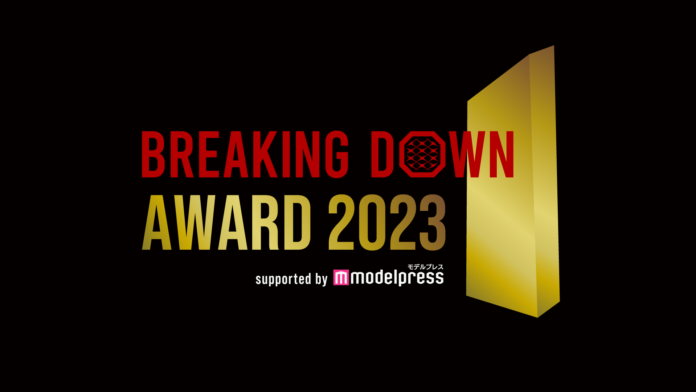 格闘技イベントのBrekingDownが『BreakingDown Award 2023 supported by モデルプレス』を開催のメイン画像