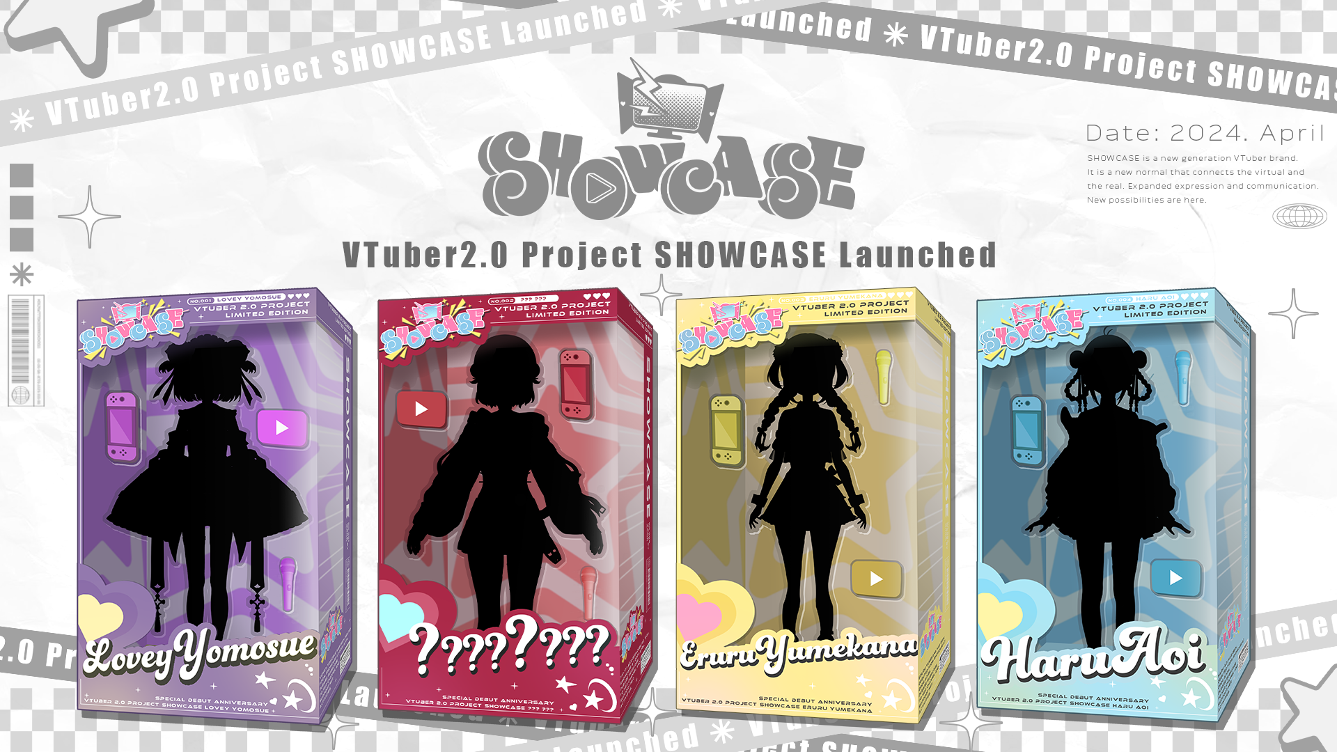 【VTuberなのにふれあえる？】新グループ「SHOWCASE」が活動決定！のサブ画像2