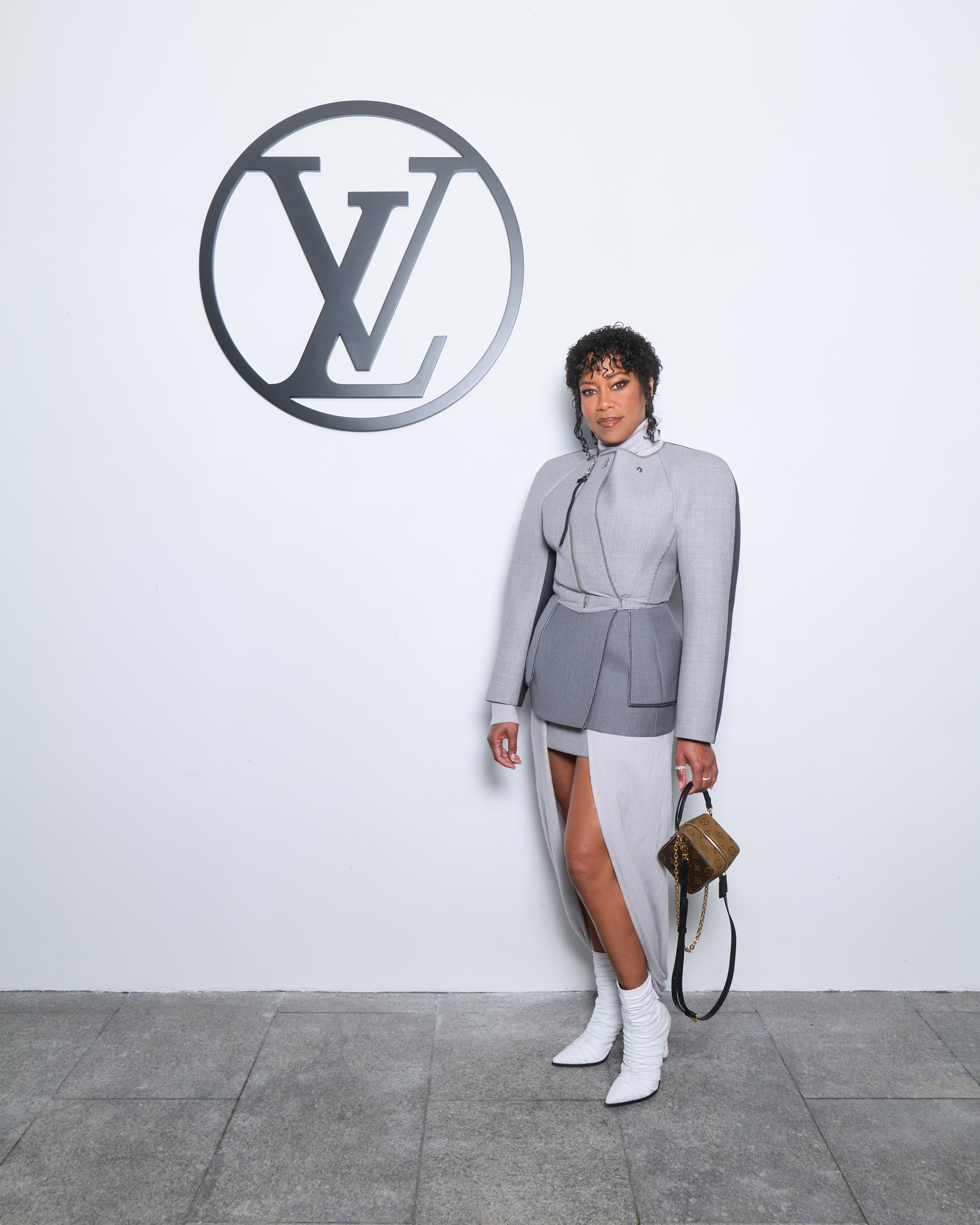 【ルイ·ヴィトン】豪華ゲストが上海で開催した、2024 ウィメンズ·プレフォール ファッションショーに来場のサブ画像9_レジーナ·キング