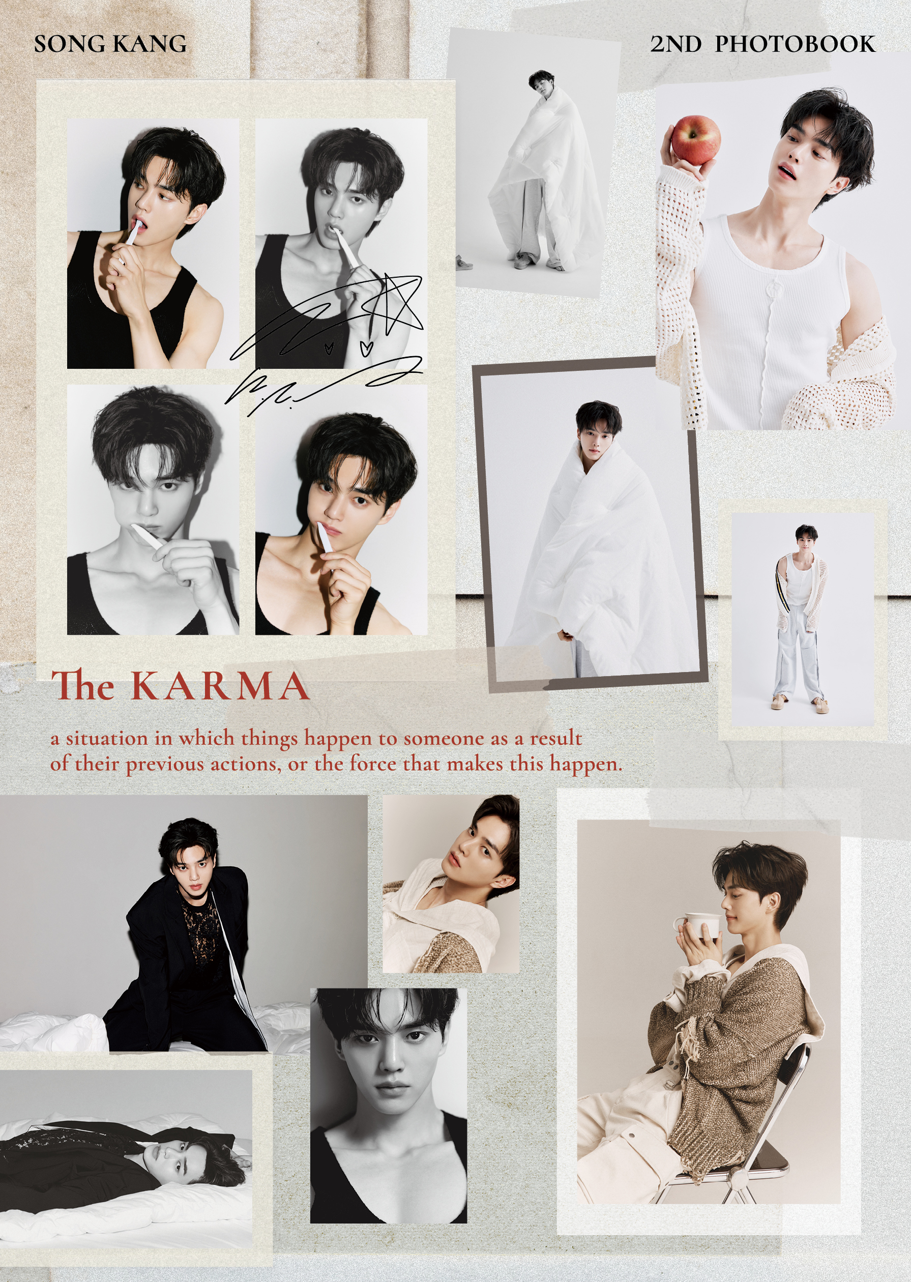 ソン・ガン、2nd写真集 『The KARMA』4月23日発売決定！のサブ画像2