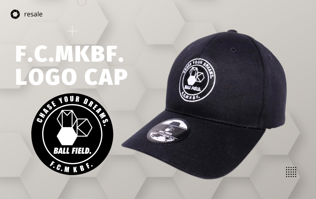 「マキヒカ」がプロデュースする『MK BALL FIELD.』の人気商品『F.C.MKBF. LOGO CAP』が再販受付中です！のサブ画像1