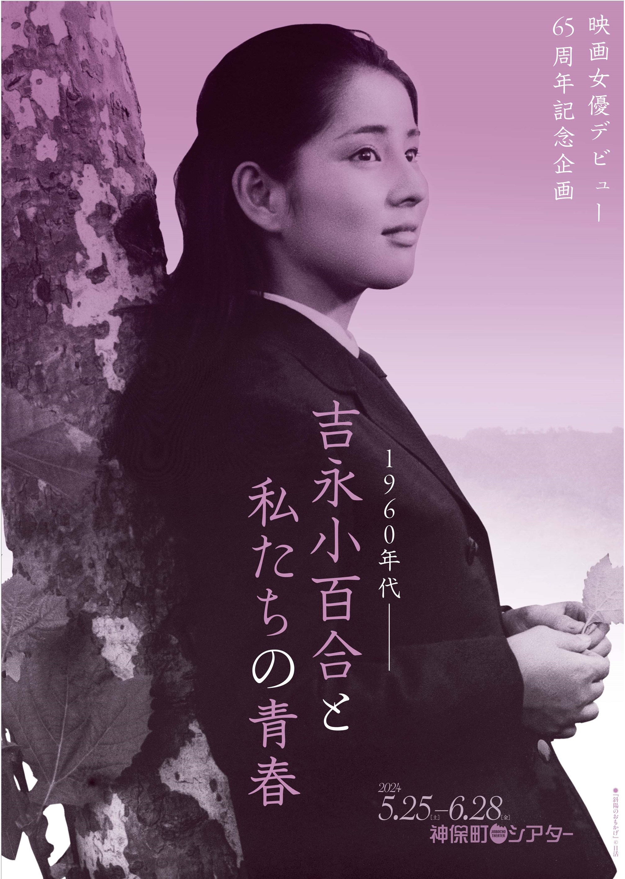 【神保町シアター】映画女優デビュー65周年企画「1960年代――吉永小百合と私たちの青春」特集上映　5/25(土)よりのサブ画像1