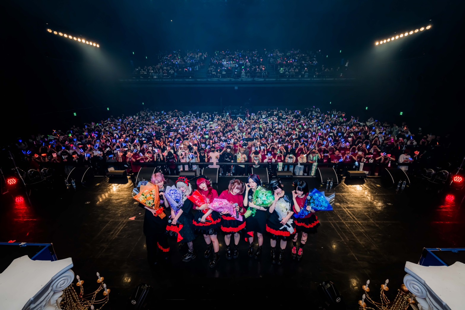 7人組アイドルグループAVAMの1周年記念“AVAM 1st Anniversary ONEMAN LIVE『R-Majesty』”KT Zepp Yokohamaにて開催されたライブの様子をレポートのサブ画像1