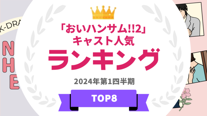 『タレントパワーランキング』がドラマ「おいハンサム!!2」に出演しているタレントランキングを発表！WEBサイト『タレントパワーランキング』ランキング企画第326弾！のメイン画像