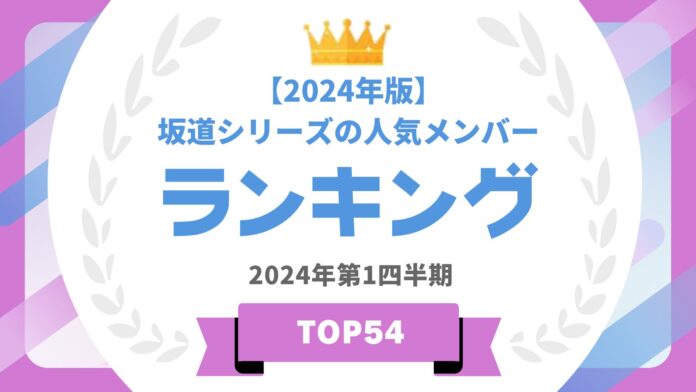 『タレントパワーランキング』が坂道シリーズの歴代人気メンバーのタレントランキングを発表！WEBサイト『タレントパワーランキング』ランキング企画第328弾！のメイン画像