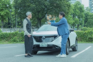 【NISSAN ARIYA presents THE BATTERY 〜石橋貴明 あの人と、どらいぶ。〜】2回目のゲストは俳優の松重豊さん！のサブ画像3