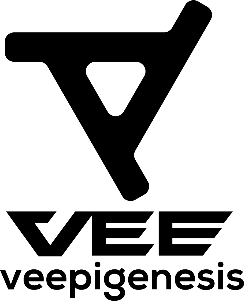 Sony MusicによるVTuberプロジェクト「VEE」、所属VTuber「アルバ・セラ」「カガセ・ウノ」「カシ・オトハ」「ヒトシロ・イツキ」「マル・ナナモナ」のウェルカムグッズ&ボイス販売開始！のサブ画像4_VEE：ロゴ