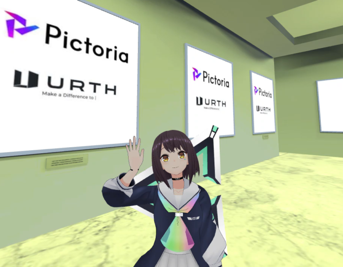 Pictoria、株式会社Urthと共同研究を開始！メタバースを活用したVTuberとファンとの新たな交流施策を検証のメイン画像