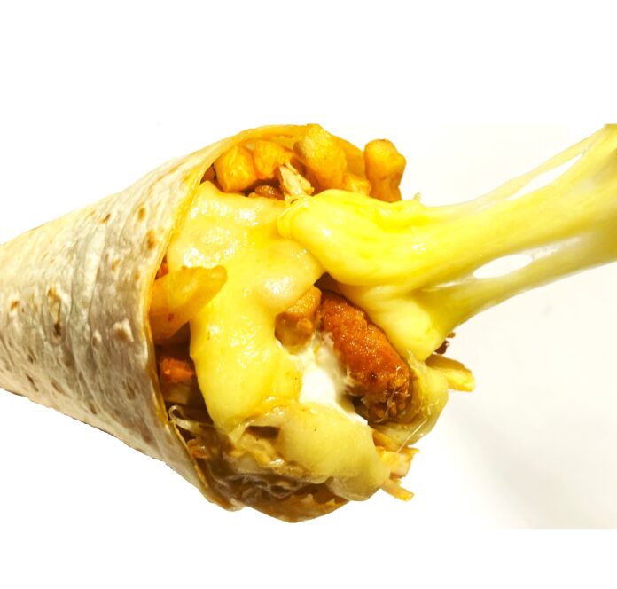 【ぼっち飯を愛するインフルエンサー〈のすけぼっち飯〉×Taco Bell】コラボ！『飯テロチーズブリトー』を2024年4月24日(水)販売開始！のメイン画像