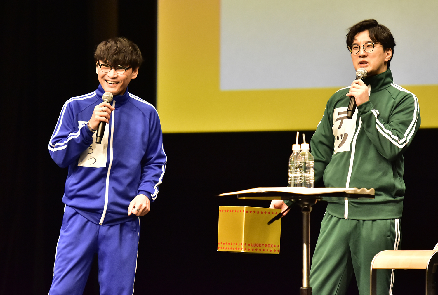 【イベントレポート】サカナクション・山口一郎と三人称・鉄塔がイベント初コラボ！ジャージ姿での「運動会」対決も！　山口「ライブに行けない人たちにも、YouTubeなら平等に見てもらえるかなと思って」のサブ画像3